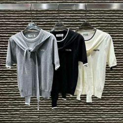 MIUMIU 미우미우 레이어드 니트