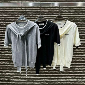 MIUMIU 미우미우 레이어드 니트