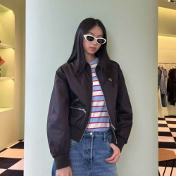 PRADA 프라다 라펠 나일론 자켓