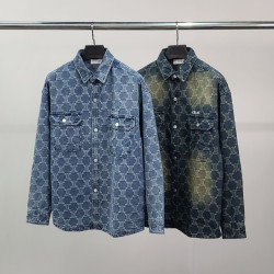 CELINE 셀린느 트리옹프 데님 셔츠 2COLOR