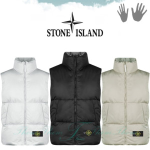 STONE ISLAND 스톤아일랜드 헤비 패딩 베스트