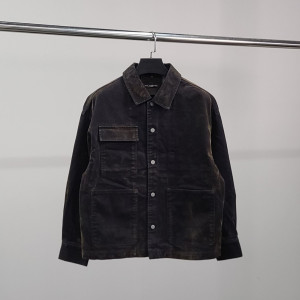 BALENCIAGA 발렌시아가 로고자수 빈티지 데님 자켓