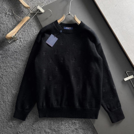 ●11월 판매 7위● LOUIS VUITTON 루이비통 엠브로이더드 시그니처 크루넥 니트