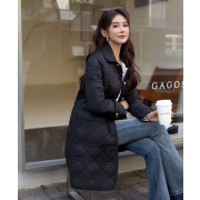 DIOR 디올 누빔 롱자켓