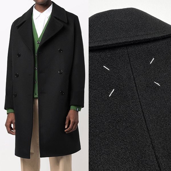 MAISON MARGIELA 메종마르지엘라 더블 코트