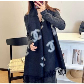 CHANEL 샤넬 캐시미어 숄 머플러
