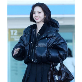 PRADA 프라다 리나일론 구스 숏 패딩