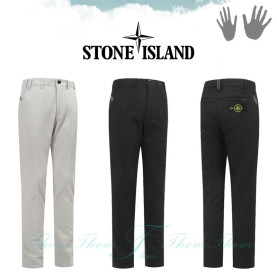 STONE ISLAND 스톤아일랜드 디엘 기모 밴딩 팬츠