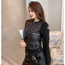 MONCLER 몽클레어 덕다운 니트 집업 2COLOR