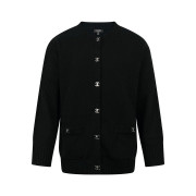 CHANEL 샤넬 로고 버튼 가디건 2COLOR