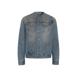 PRADA 프라다 칼라 리스 데님 트러커 자켓 2COLOR