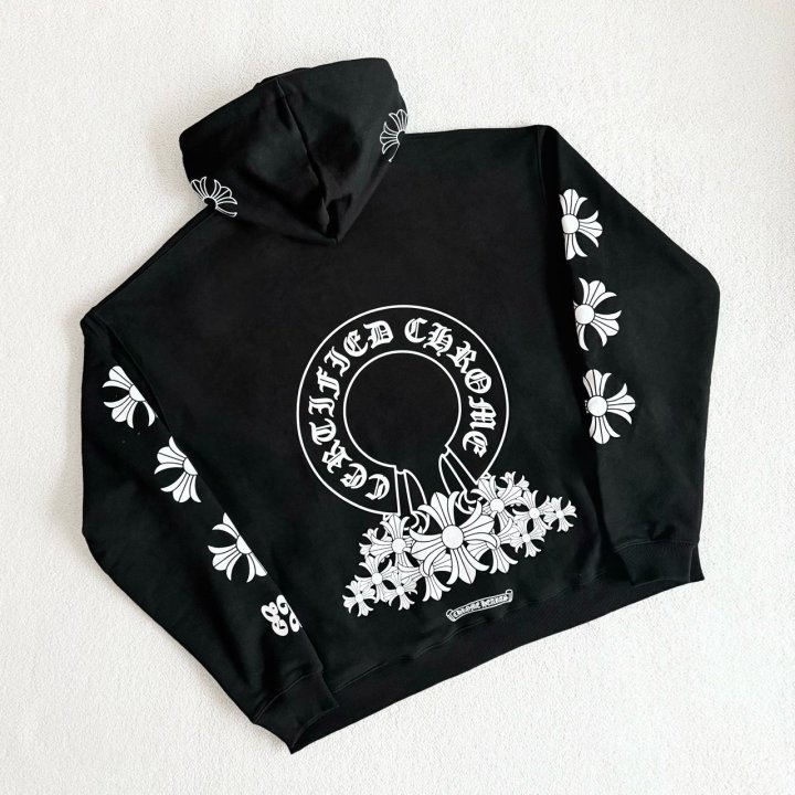 CHROME HEARTS 크롬하츠 X 드레이크 서티파이드 러버 보이 후드