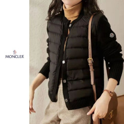 ●12월 판매 20위● MONCLER 몽클레어 미네트 니트 패딩점퍼 2COLOR