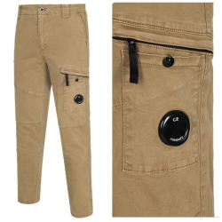 C.P COMPANY C.P컴퍼니 가먼트 다이닝 렌즈 카고지퍼 팬츠