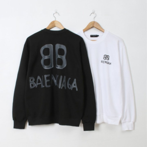 BALENCIAGA 발렌시아가 그레이BB 기모 맨투맨