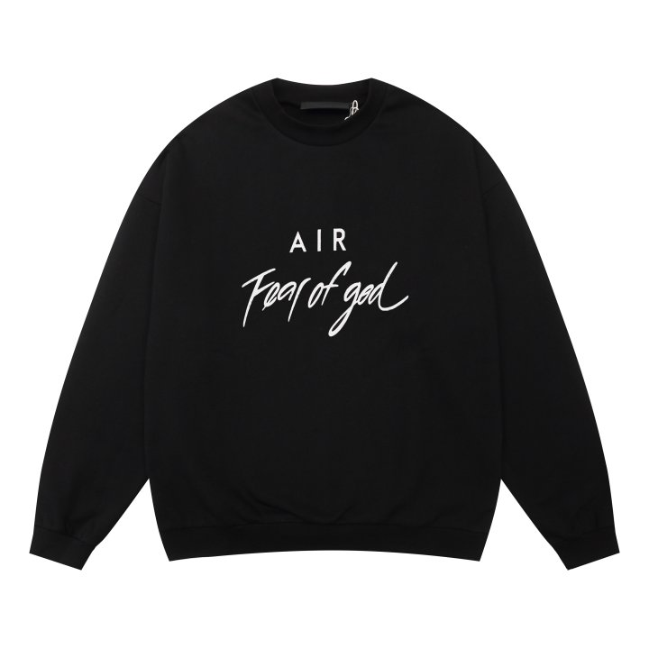 FEAR OF GOD 피어오브갓 X NI 1832 에어 플리스 스웨트 셔츠 2COLOR