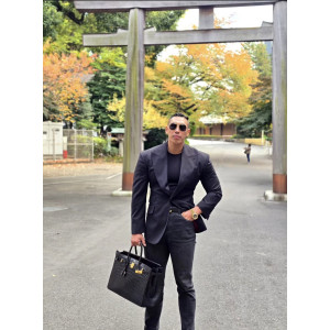 ●실사● 에르메스 버킨35 크로커다일 금장 악어가죽