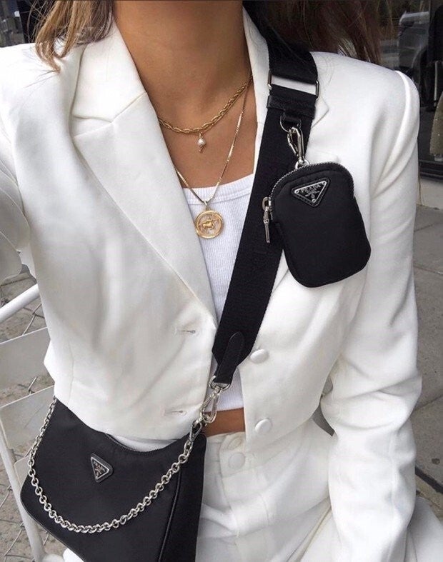 ●실사● 프라다 리에디션 2005 리나일론 백