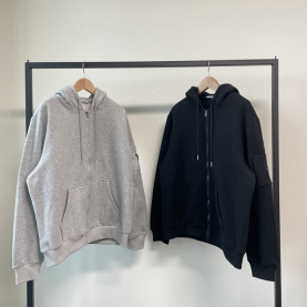 C.P COMPANY C.P컴퍼니 라이트 플리스 후드집업