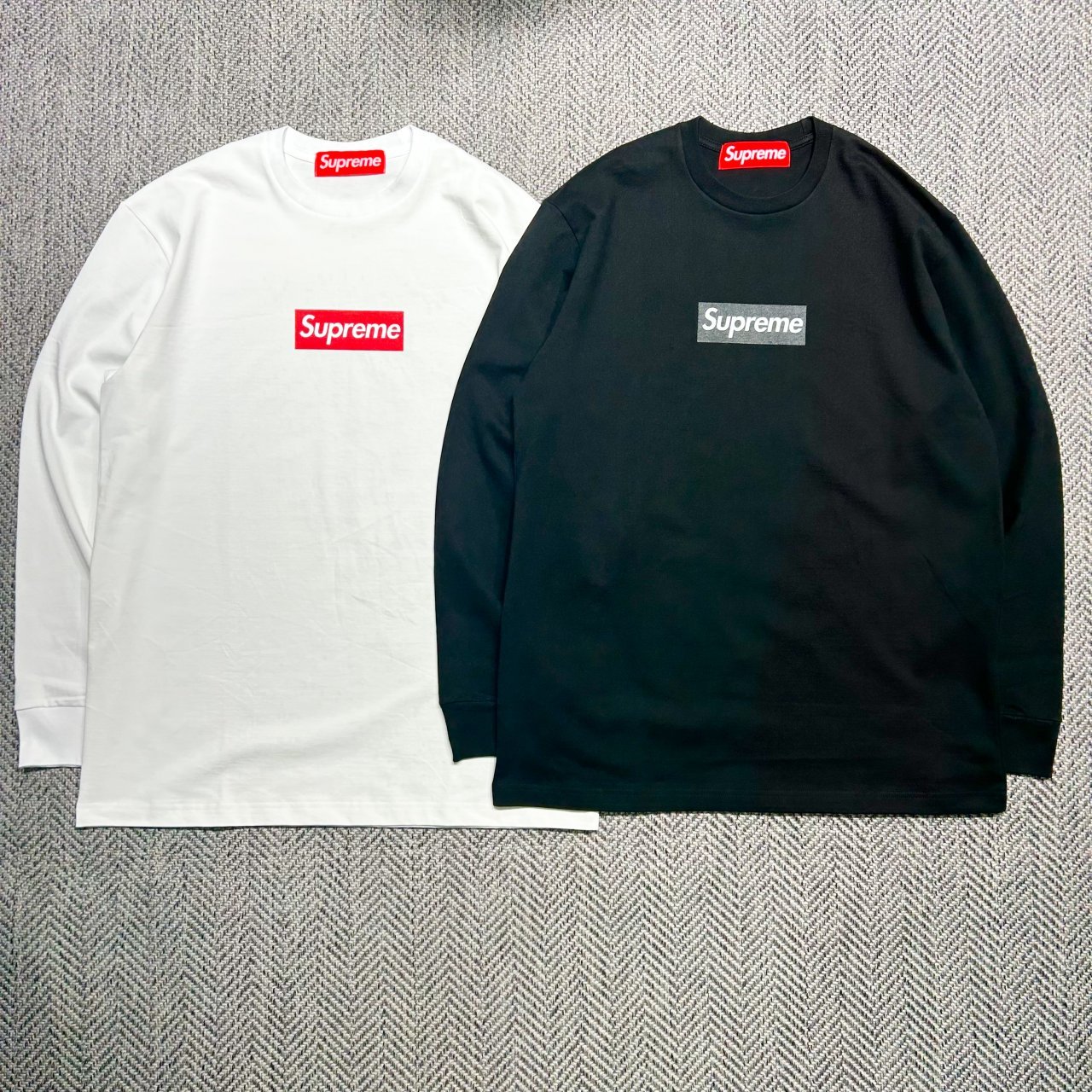 SUPREME 슈프림 박스 로고 긴팔