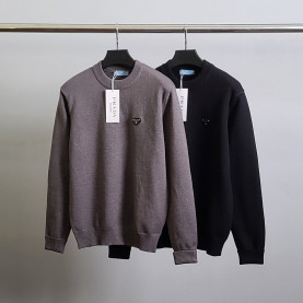 PRADA 프라다 로고와펜 울 니트