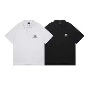 BALENCIAGA 발렌시아가 706 유니티 스포츠 아이콘 카라 반팔