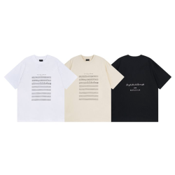 BALENCIAGA 발렌시아가 23114 건반 로고 구제 워싱 반팔