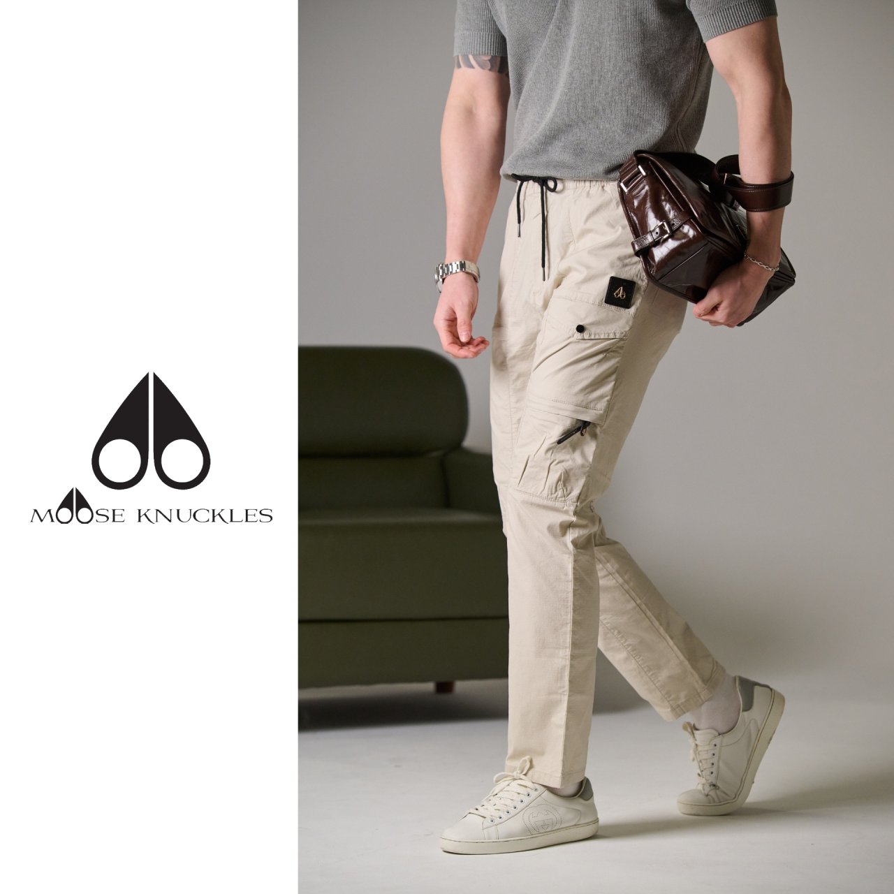 MOOSE KNUCKLES 무스너클 아이리스 팬츠 2COLOR