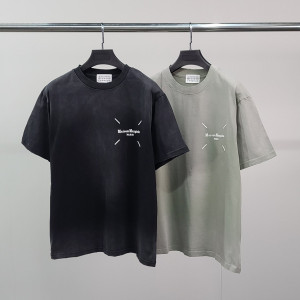 MAISON MARGIELA 메종마르지엘라 넘버레터링 피그먼트 반팔티