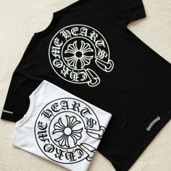 CHROME HEARTS 크롬하츠 홀스슈 포켓 로고 반팔