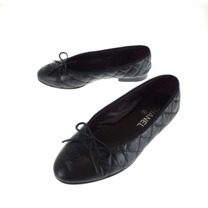 ●실사● 샤넬 퀼팅 발레리나 플랫 슈즈