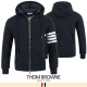 THOM BROWNE 톰브라운 4바 니트 후드집업 3COLOR