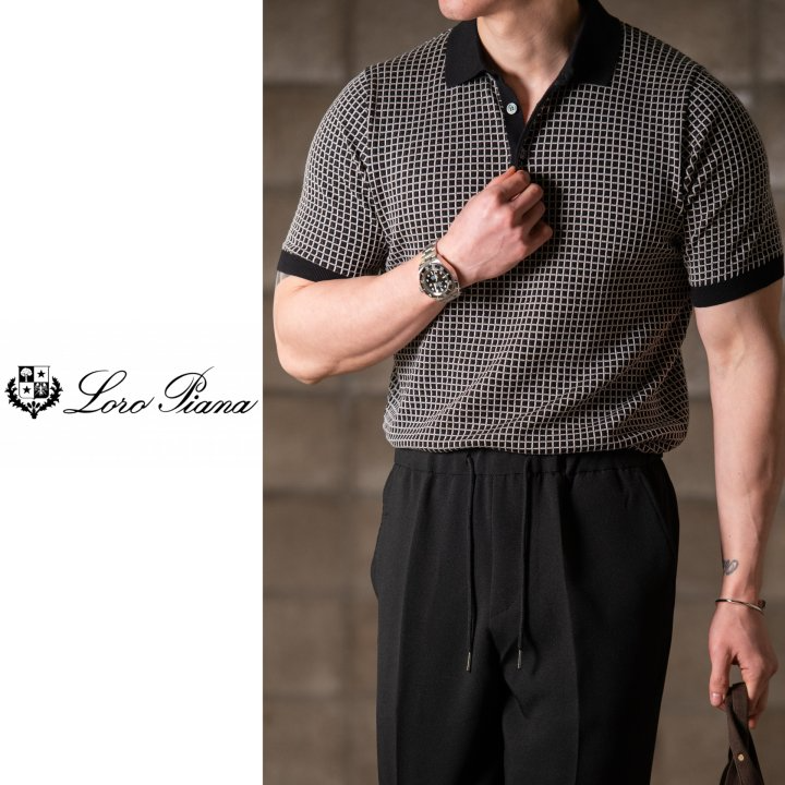 LOROPIANA 로로피아나 카라 니트 3COLOR